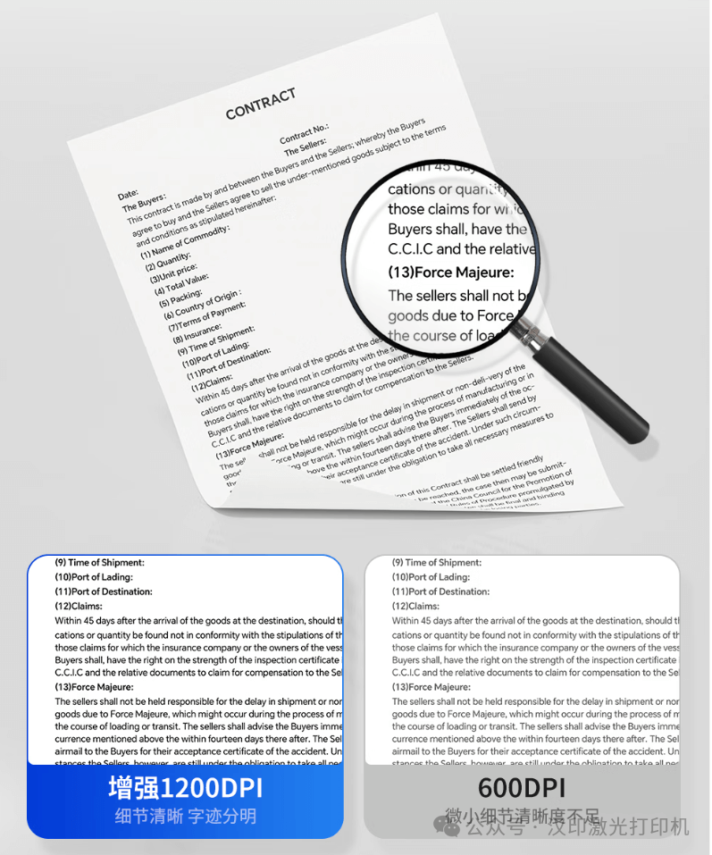 超激鼓更高的打印质量